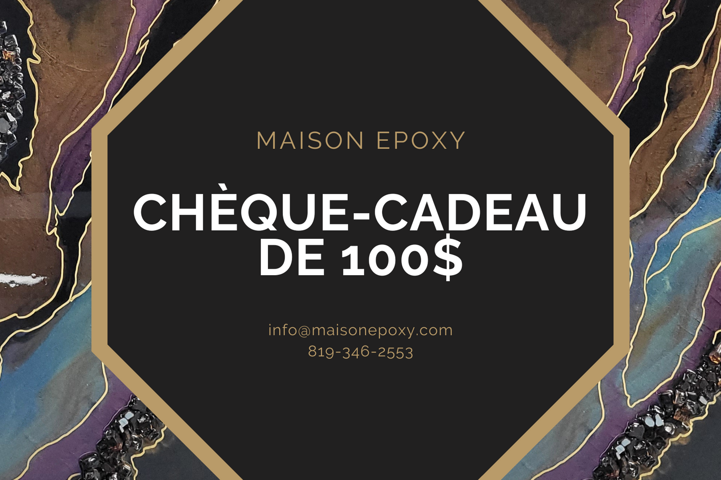 Cartes-cadeau de 100$