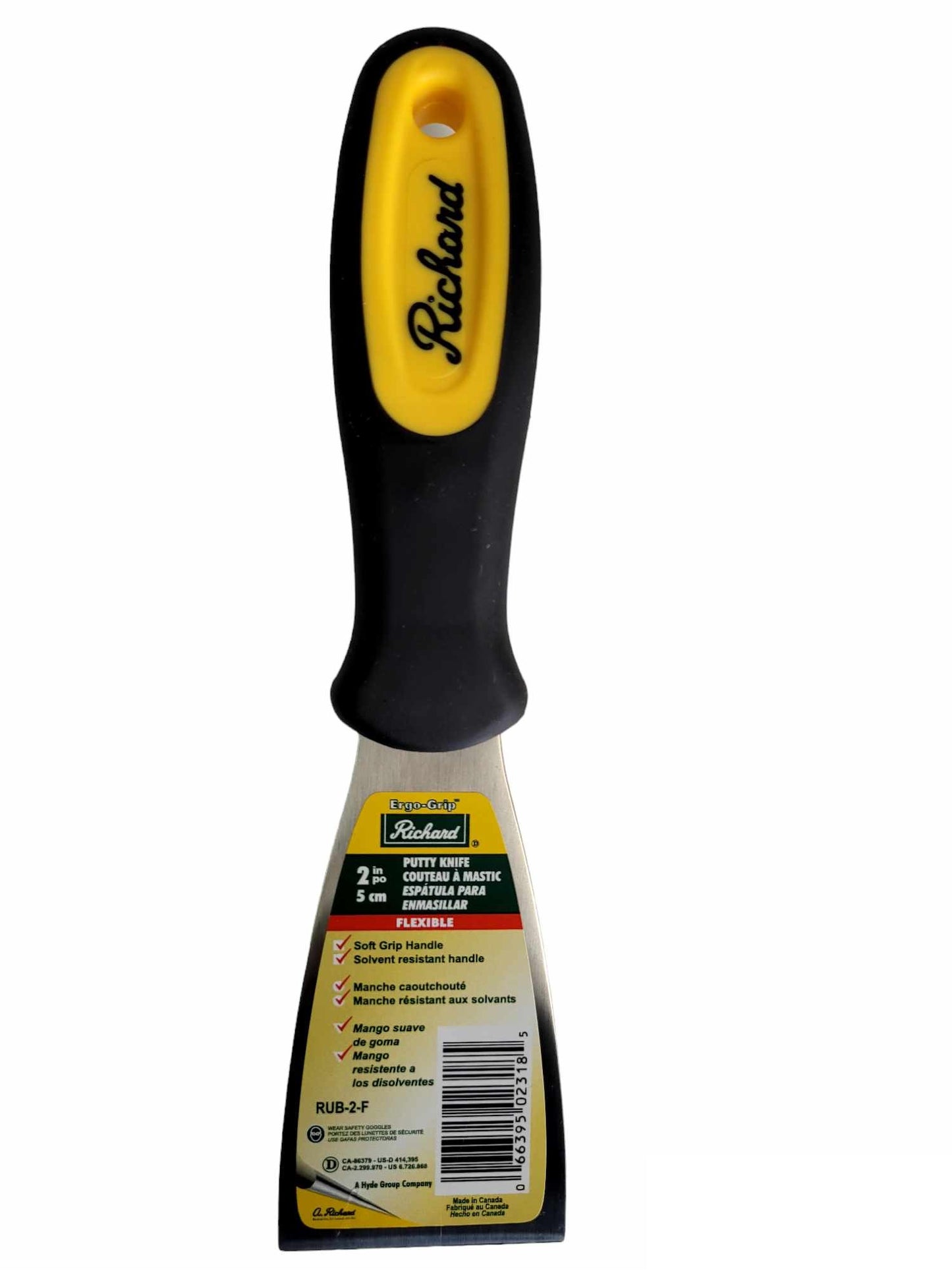 Couteau à mastic 2po 5cm