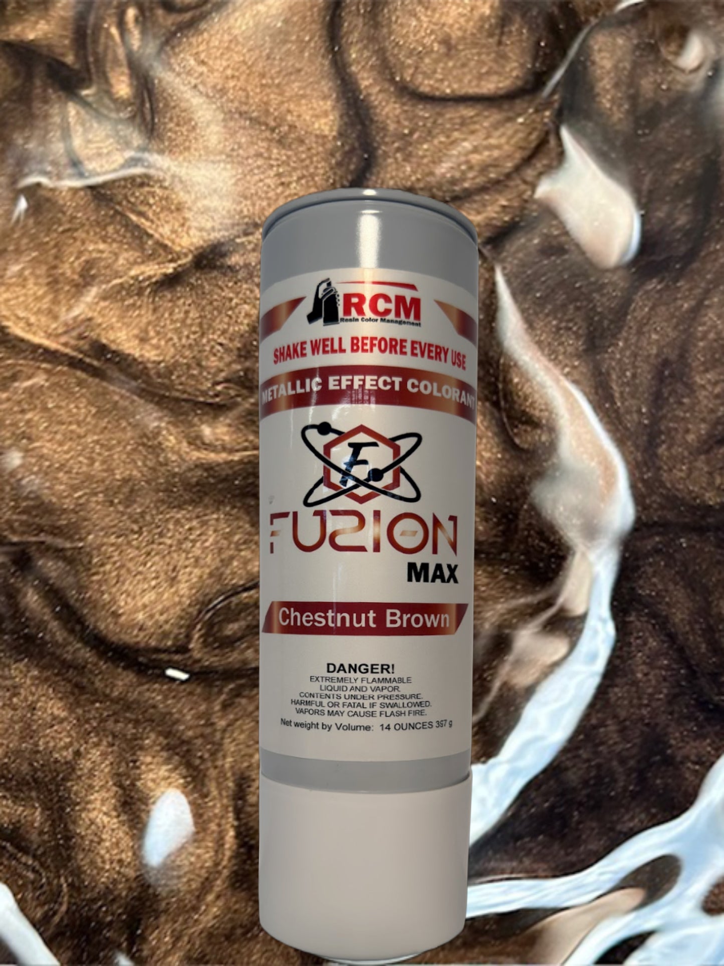 RCM Fuzion Spray - Chestnut Brown 12oz