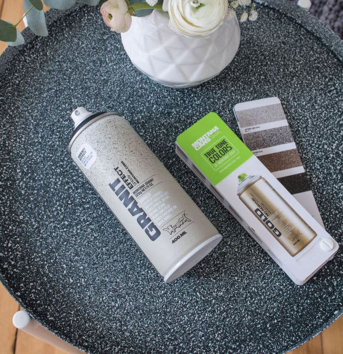 Spray de granit Gris foncé