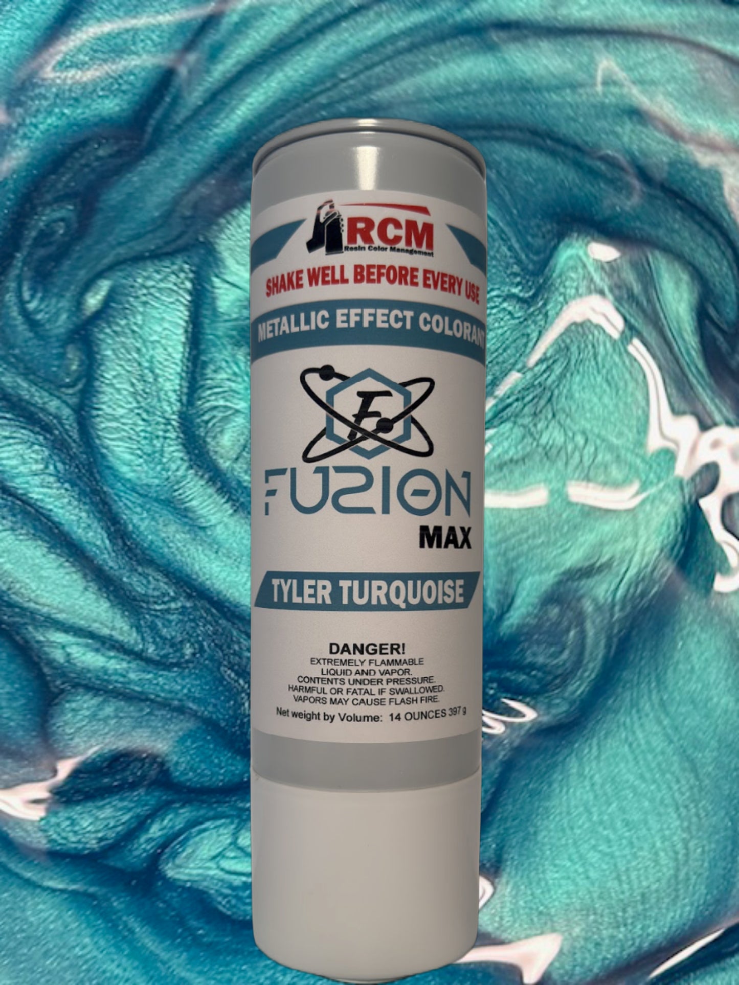 RCM Fuzion Spray / Tyler Turquoise 12oz