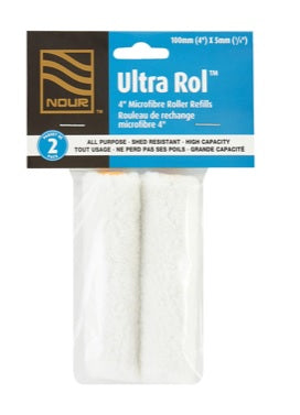 Paquet de 2 mini-rouleaux 4 po Nour