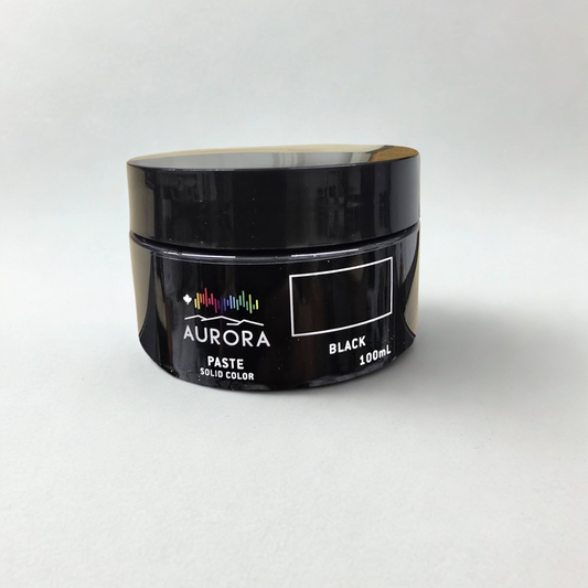 Pigment opaque en pate 100ml Aurora (Noir charbon)
