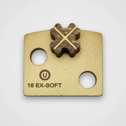 Outillage diamanté magnétique extra-doux à 2 trous