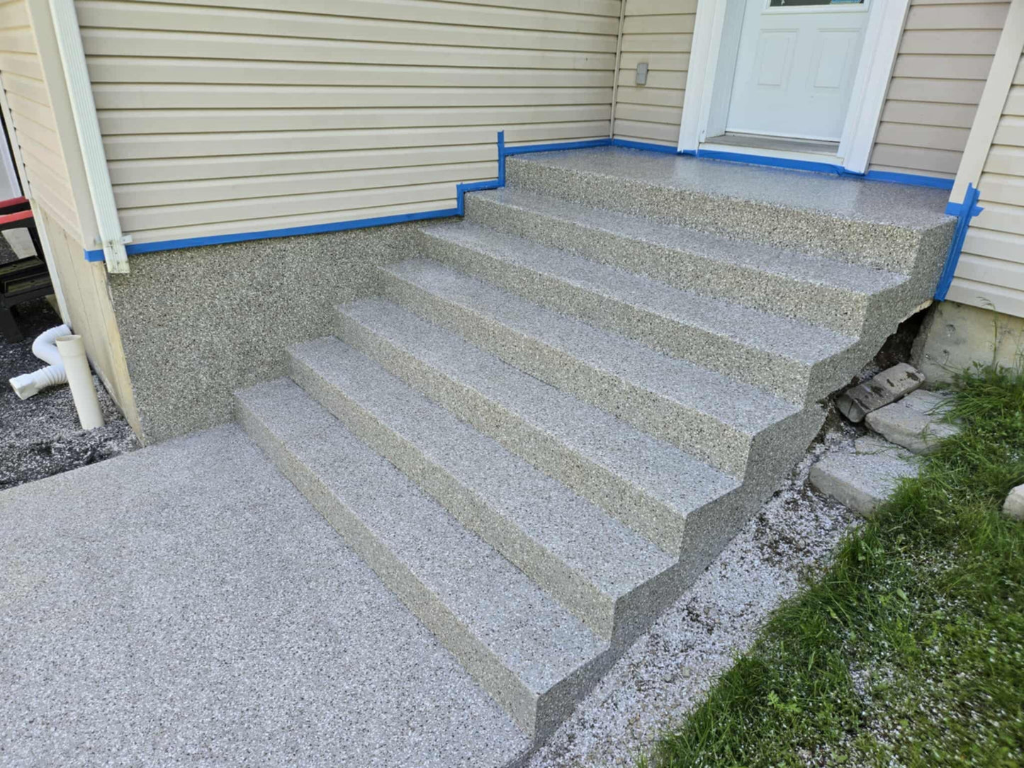 Formation de plancher ; Flakes/Terrazzo