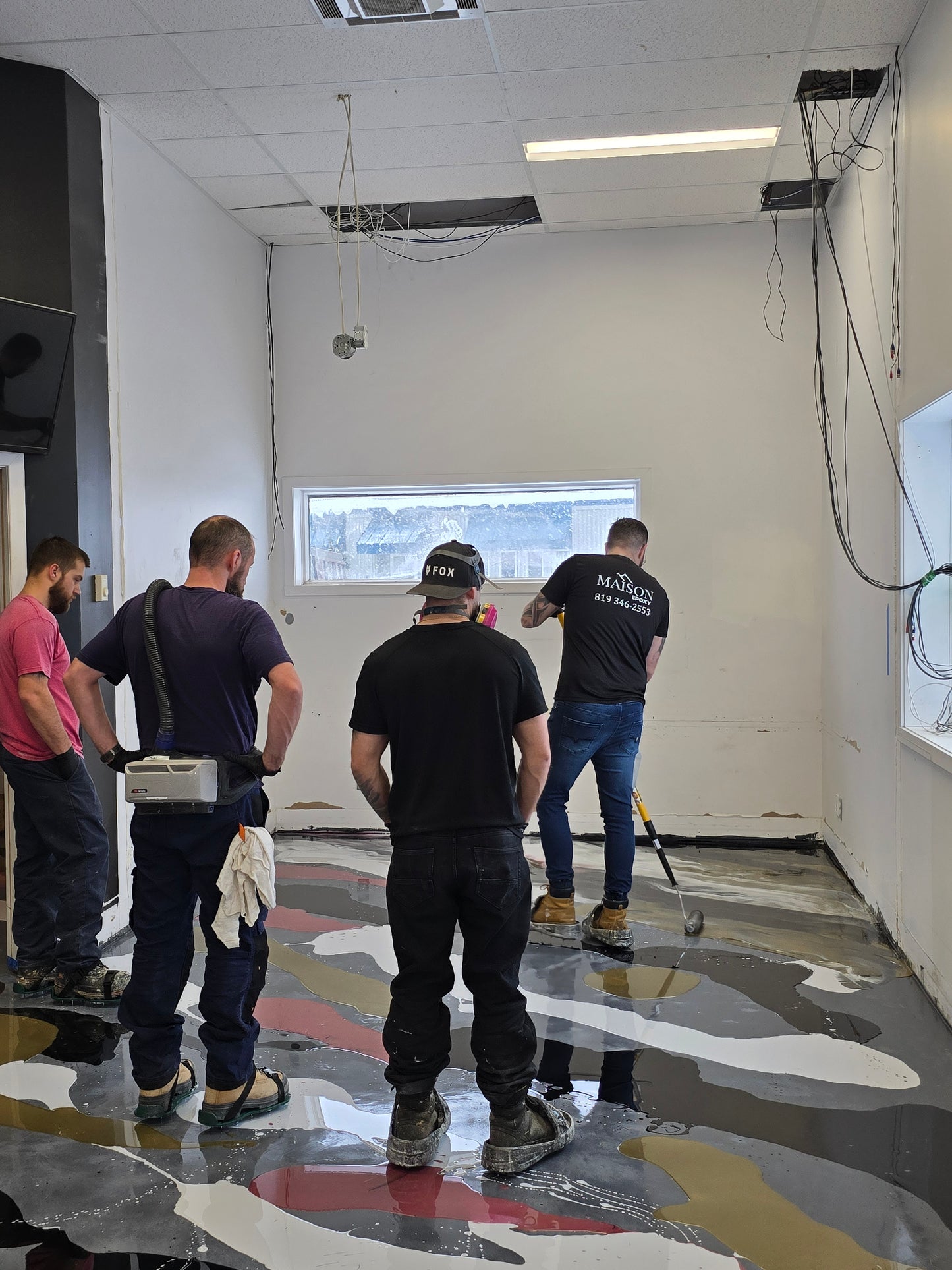 Formation de plancher métallique en epoxy (5 jours)